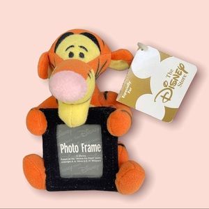 Disney Store Tiger  Plush Photo Frame NEW Winnie the Pooh